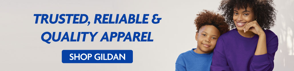 For trusted, reliable and quality apparel shop Gildan